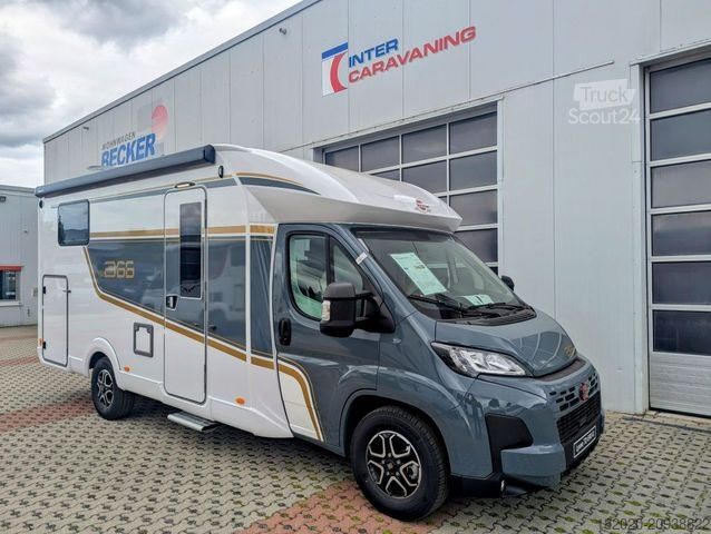 Teilintegriertes Wohnmobil BÜRSTNER B66 TD 690 G Hubbett