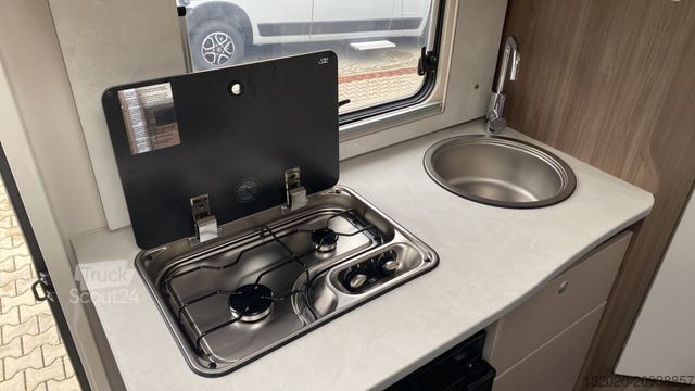 Daļēji integrēta kemperis CARADO T 135 Pro+ TV + SAT, MARKISE, ALUFELGEN