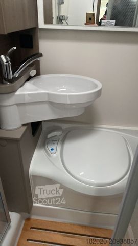 Daļēji integrēta kemperis CARADO T 135 Pro+ TV + SAT, MARKISE, ALUFELGEN