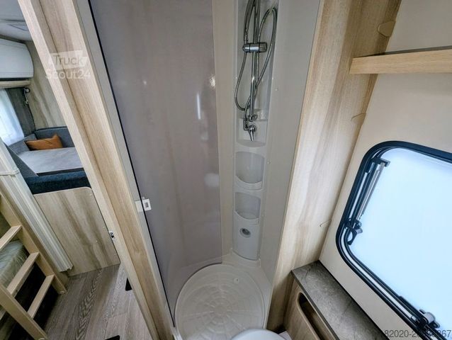 Husvagn HOBBY De Luxe 545 KMF FUßBODENERWÄRMUNG, AUFLASTUNG