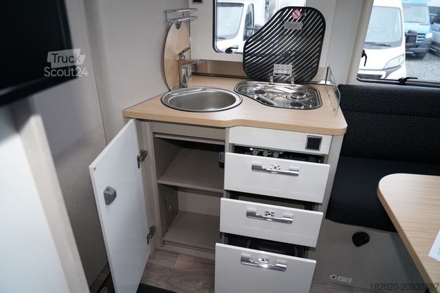Halvintegreret autocamper HYMER/ERIBA Tramp S 685 (33) SAT+TV, GFK, 170 PS