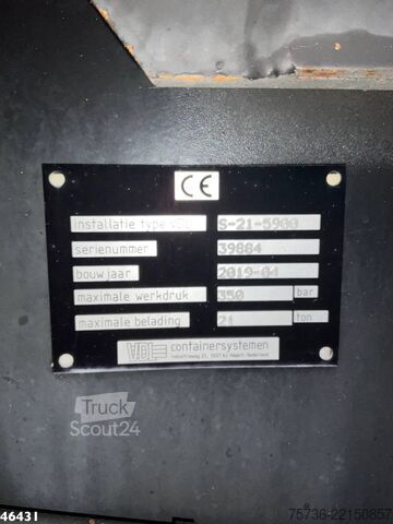 نظام ذراع الخطاف Man TGS 26.420 Euro 6 HMF 21 Tonmeter laadkraan Jus...