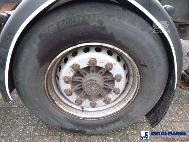 Transport af containere D.A.F. CF 460 6X2 Euro 6 container chassis 20 ft + Kro...