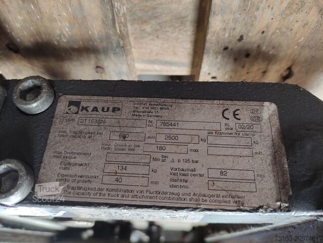 Позиционеры вил Kaup 2T163SN