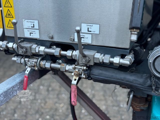 Camión cisterna de vacío HAKO CityMaster 1600 Unkraut Heißwasser Dampf  REINEX