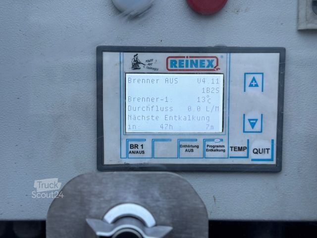 Camión cisterna de vacío HAKO CityMaster 1600 Unkraut Heißwasser Dampf  REINEX