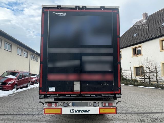 Auflieger mit Pritsche & Plane KRONE Krone SD Plane Mega Edscha Liftachse RSAB