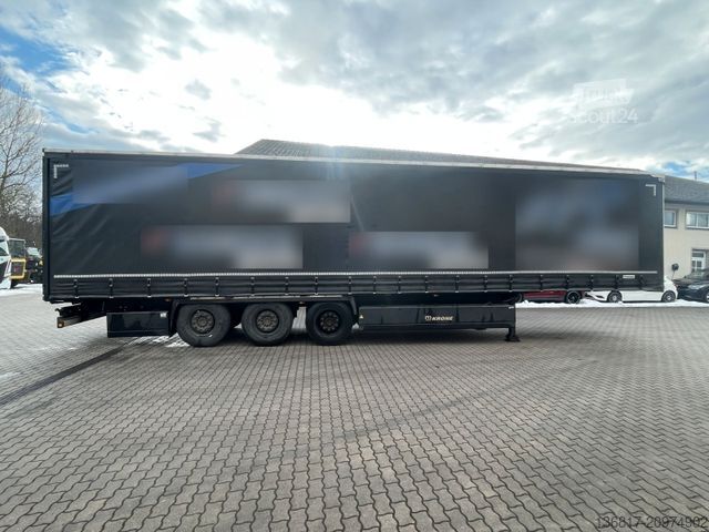 Auflieger mit Pritsche & Plane KRONE Krone SD Plane Mega Edscha Liftachse RSAB