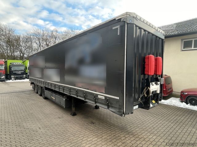 Auflieger mit Pritsche & Plane KRONE Krone SD Plane Mega Edscha Liftachse RSAB