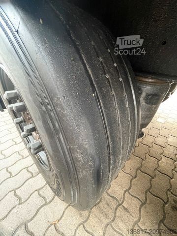 Auflieger mit Pritsche & Plane KRONE Krone SD Plane Mega Edscha Liftachse RSAB