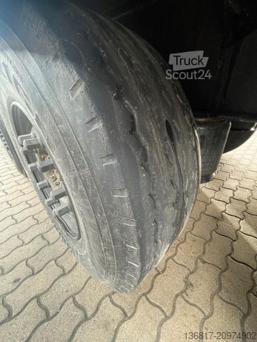 Auflieger mit Pritsche & Plane KRONE Krone SD Plane Mega Edscha Liftachse RSAB