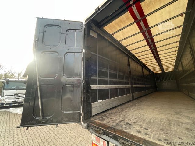 Auflieger mit Pritsche & Plane KRONE Krone SD Plane Mega Edscha Liftachse RSAB