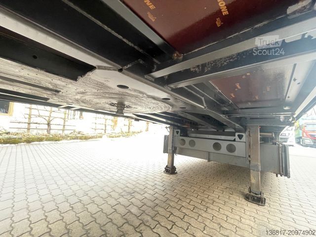 Auflieger mit Pritsche & Plane KRONE Krone SD Plane Mega Edscha Liftachse RSAB