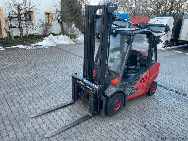 Frontlastare truck LINDE H35T Standard Gasstapler Seitensch. hydr. Zinken