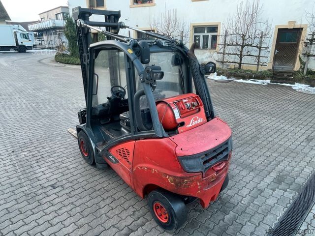 Frontlastare truck LINDE H35T Standard Gasstapler Seitensch. hydr. Zinken