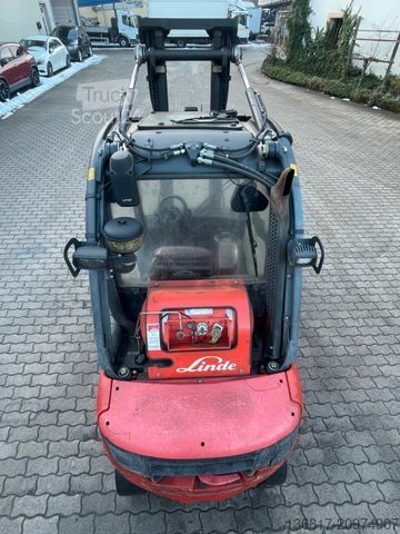 Frontlastare truck LINDE H35T Standard Gasstapler Seitensch. hydr. Zinken