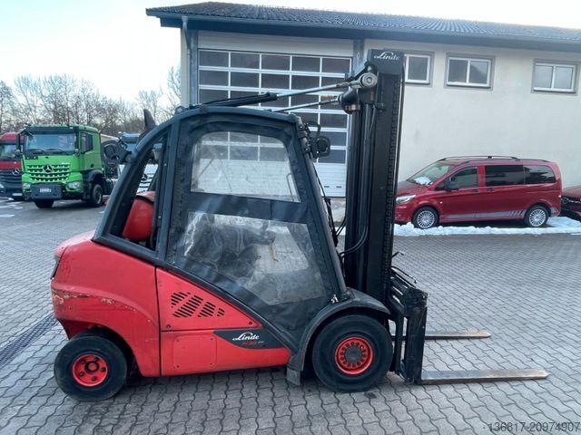 Frontstapler LINDE H35T Standard Gasstapler Seitensch. hydr. Zinken