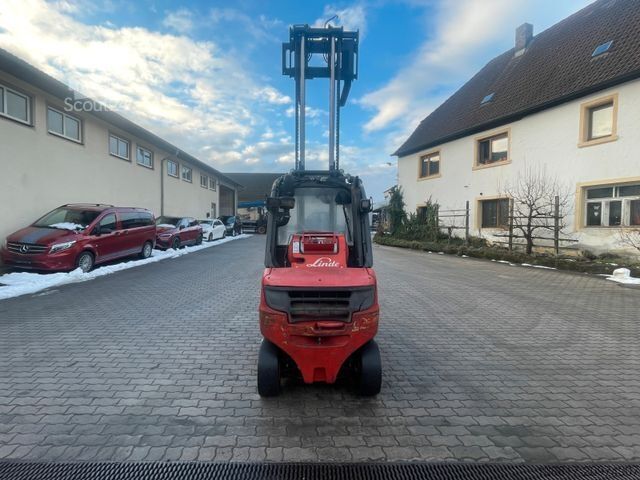 Frontlastare truck LINDE H35T Standard Gasstapler Seitensch. hydr. Zinken