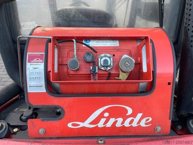 Frontlastare truck LINDE H35T Standard Gasstapler Seitensch. hydr. Zinken
