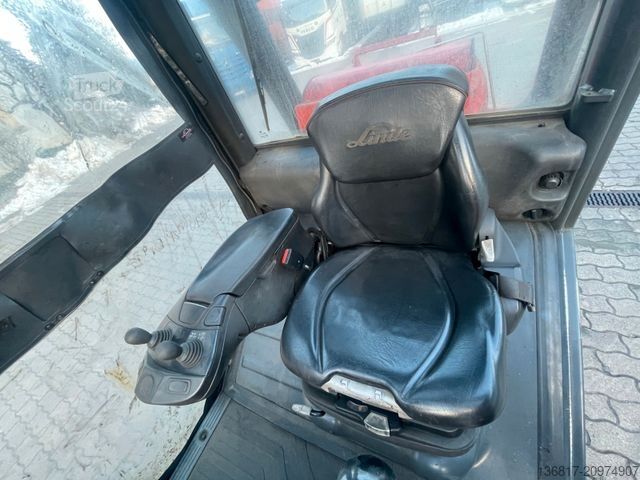 Frontlastare truck LINDE H35T Standard Gasstapler Seitensch. hydr. Zinken