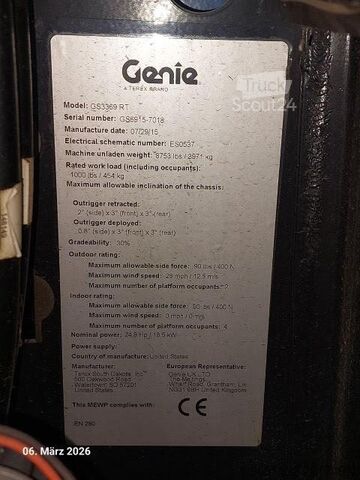 Scissor lift Genie GS-3369 RT OR