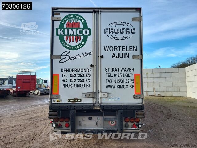 Koel-vriestransport Chereau C38B TUV 10/26 Lifting Axle