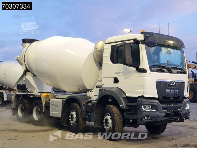 Mixeur MAN TGS 35.440 TGS 8X4 NEW! 10m3 Mixer Big-Axle Ste...