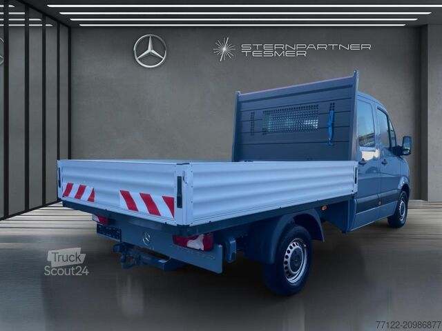 Pick-up panelvan Mercedes-Benz Sprinter 213 CDI Doka Pritsche 3,+6Sitzer+