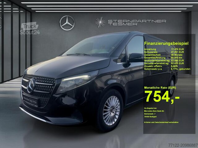 Mikroautobuss Mercedes-Benz V 300 d AVANTGARDE Extralang STHZ+egell++