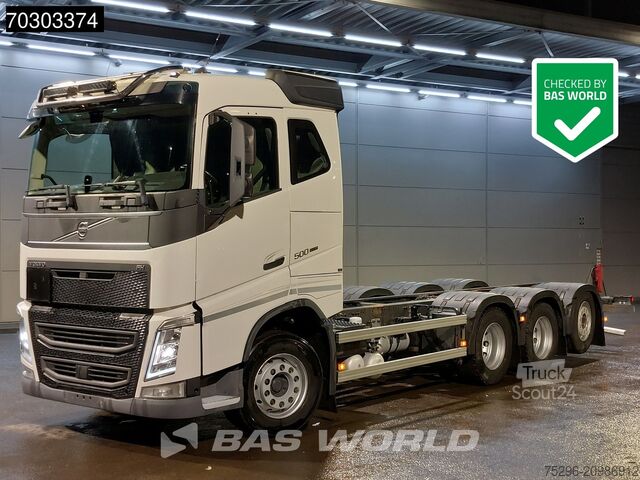 Kabinli şasi Volvo FH 500 8X4 Full Air 7,65m Chassis Lift+Steering...