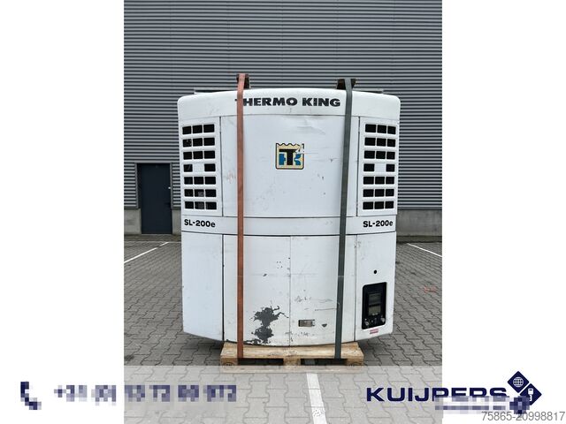 Système de refroidissement Thermo King SL-200e Reefer / Frigo / Kuhlmotor / 2008
