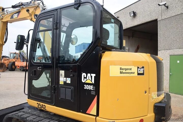 Mini-pelle Caterpillar 308 E2CR