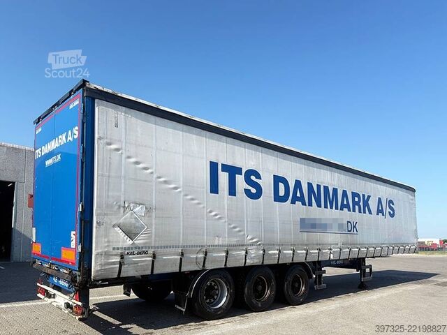 Stumdomi tentai Kel-Berg Curtainsider / Planenauflieger