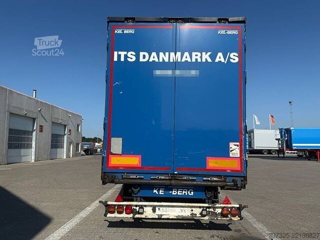 Stumdomi tentai Kel-Berg Curtainsider / Planenauflieger