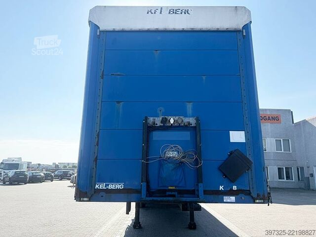Stumdomi tentai Kel-Berg Curtainsider / Planenauflieger