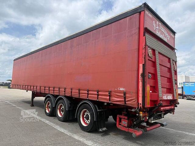 Stumdomi tentai Kel-Berg Curtainsider Lift / Planenauflieger LBW