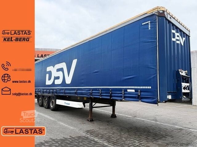 Stumdomi tentai Krone Curtainsider / Planenauflieger