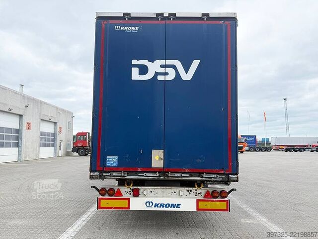 Stumdomi tentai Krone Curtainsider / Planenauflieger