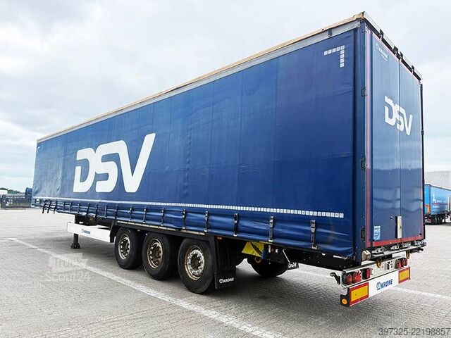 Stumdomi tentai Krone Curtainsider / Planenauflieger