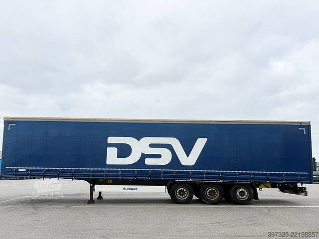 Stumdomi tentai Krone Curtainsider / Planenauflieger