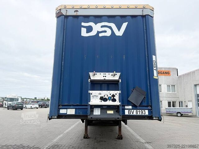 Stumdomi tentai Krone Curtainsider / Planenauflieger