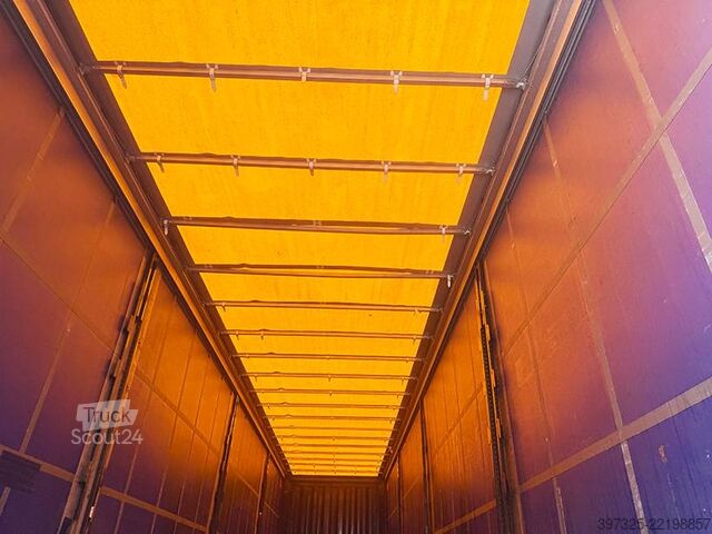 Stumdomi tentai Krone Curtainsider / Planenauflieger