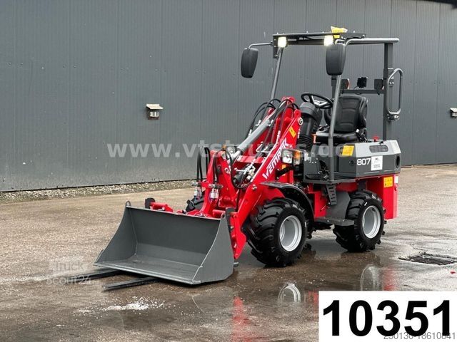 Încărcător pe roți Wematik 807 4x4 Palettengabel/Schaufel *NEU*