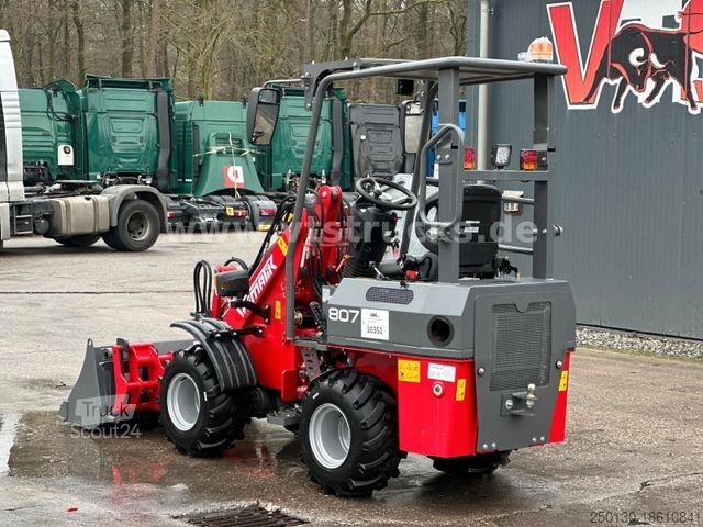 Încărcător pe roți Wematik 807 4x4 Palettengabel/Schaufel *NEU*