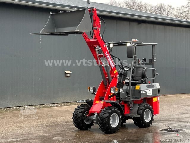 Încărcător pe roți Wematik 807 4x4 Palettengabel/Schaufel *NEU*