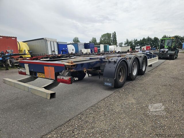 Kontejnerski transport D-TEC VCC-01 / 45 FOOT CONTAINER CHASSIS / VALKX AXLES.