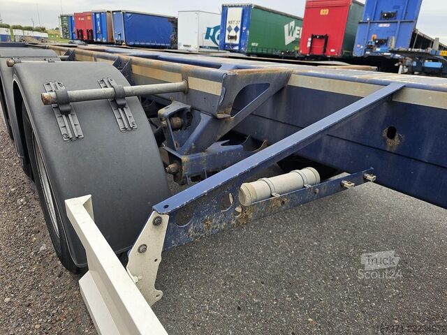 Kontejnerski transport D-TEC VCC-01 / 45 FOOT CONTAINER CHASSIS / VALKX AXLES.