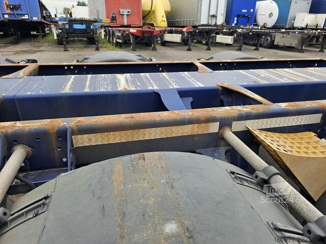 Preprava kontajnerov D-TEC VCC-01 / 45 FOOT CONTAINER CHASSIS / VALKX AXLES.