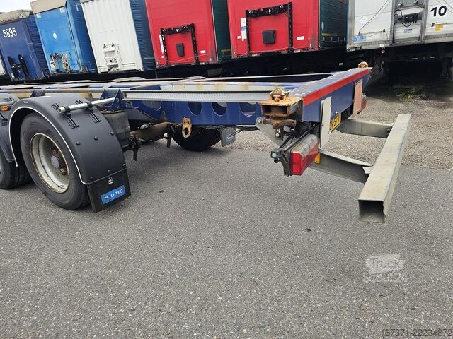 Preprava kontajnerov D-TEC VCC-01 / 45 FOOT CONTAINER CHASSIS / VALKX AXLES.