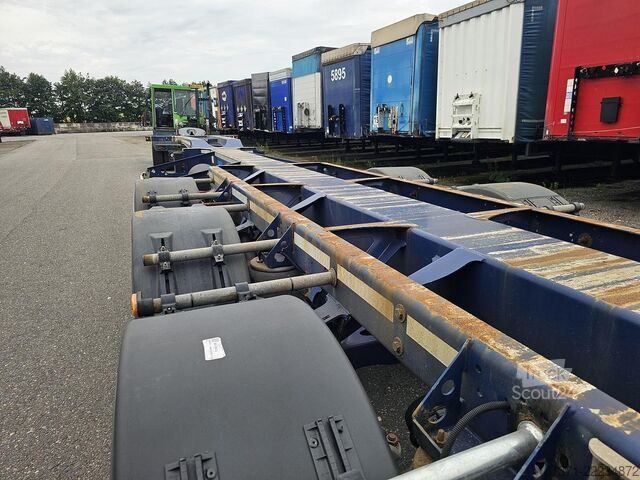 Preprava kontajnerov D-TEC VCC-01 / 45 FOOT CONTAINER CHASSIS / VALKX AXLES.